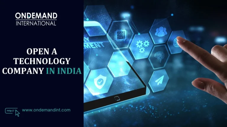 open a technology company in india