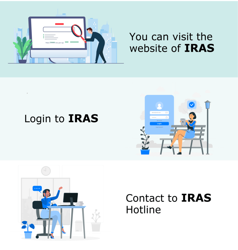 How to contact with IRAS