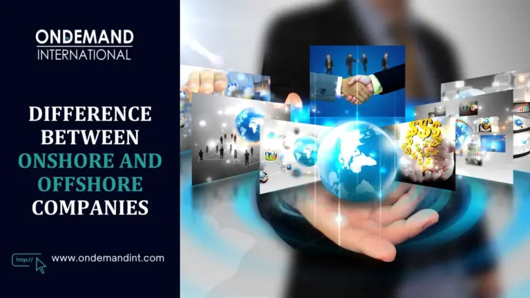 dfference between onshore and offshore company
