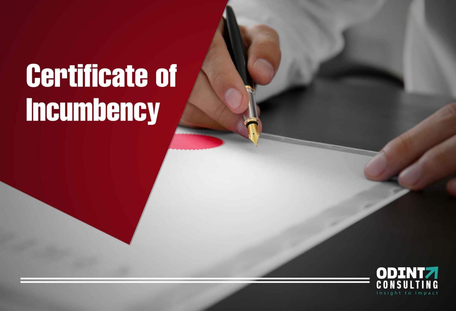 Certificate Of Incumbency Purpose Procedure Explained Certificate Of Incumbency Purpose Procedure Explained