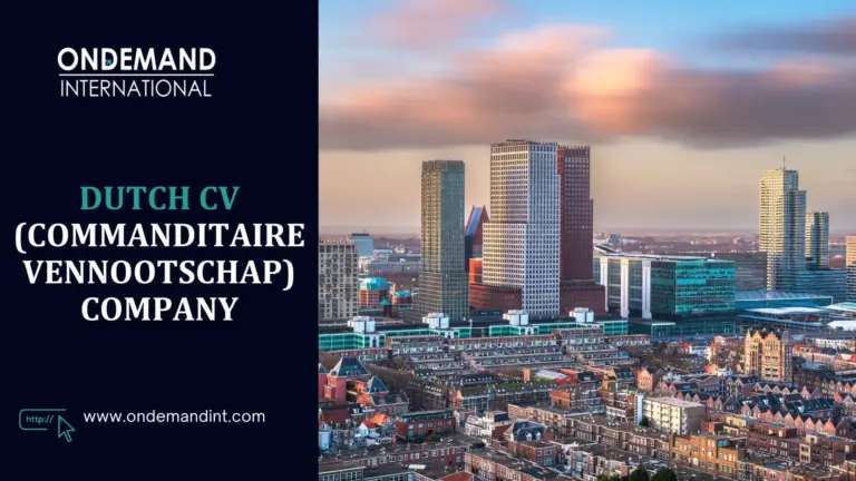 Dutch CV (Commanditaire Vennootschap): Limited Partnership 3 commanditaire vennootschap or dutch cv