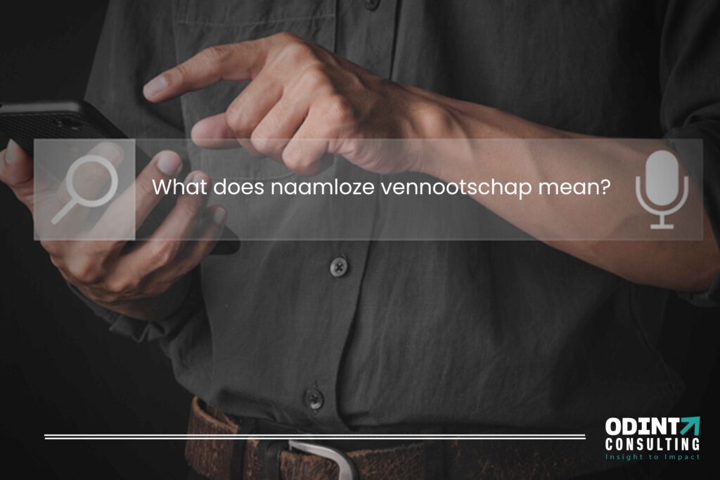 Dutch NV or Naamloze Vennootschap