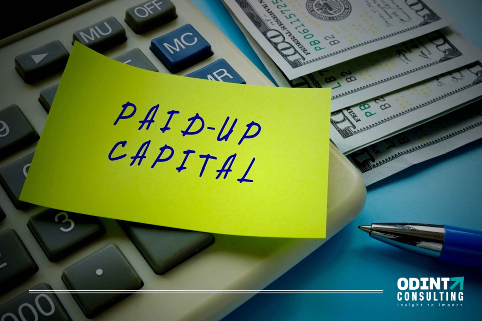 Purpose Of Paid Up Capital