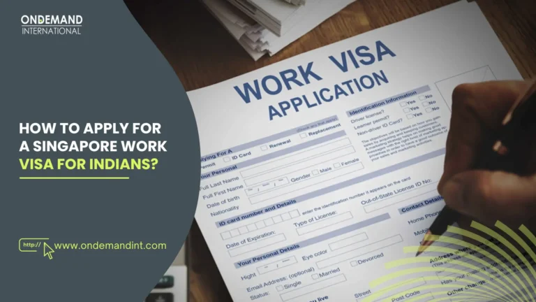 Singapore Work Visa for Indians