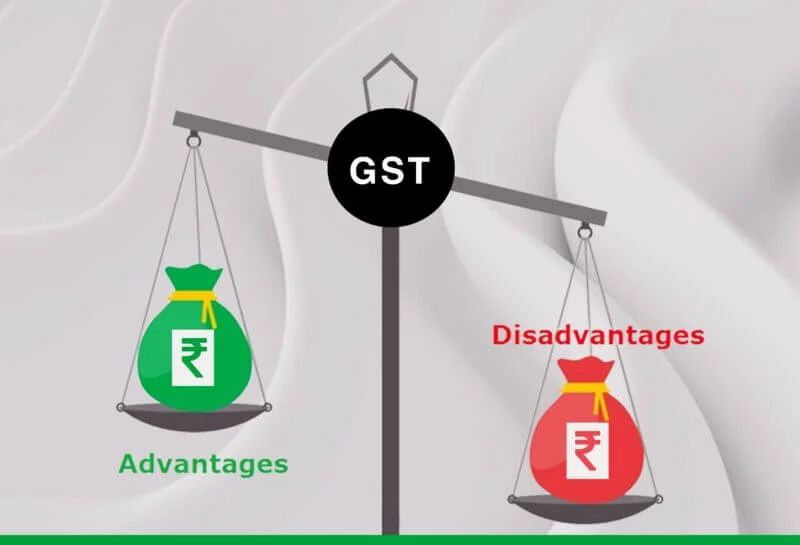 advantages and disadvantages of gst