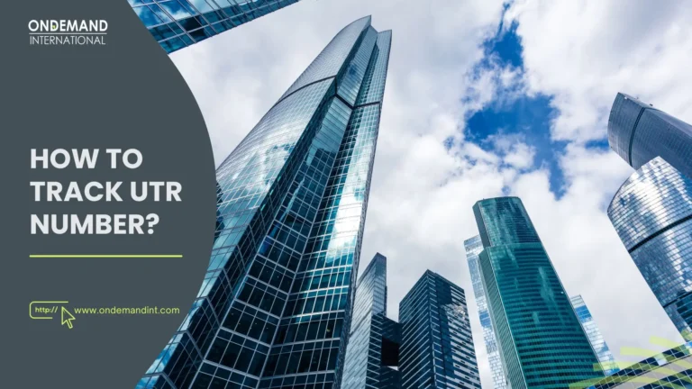 how to track utr number