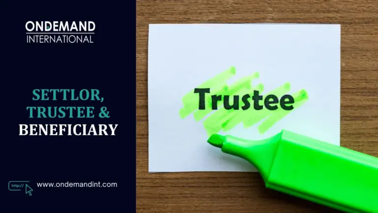 settlor, trustee & beneficiary