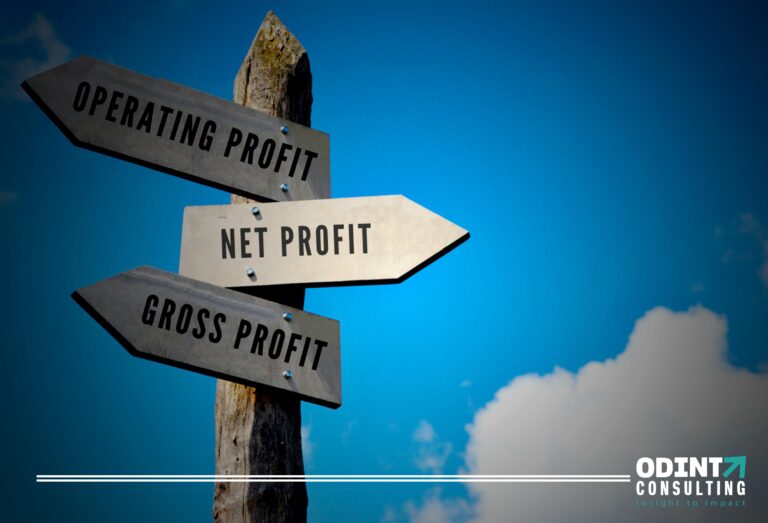 difference between gross profits net income and operating profit