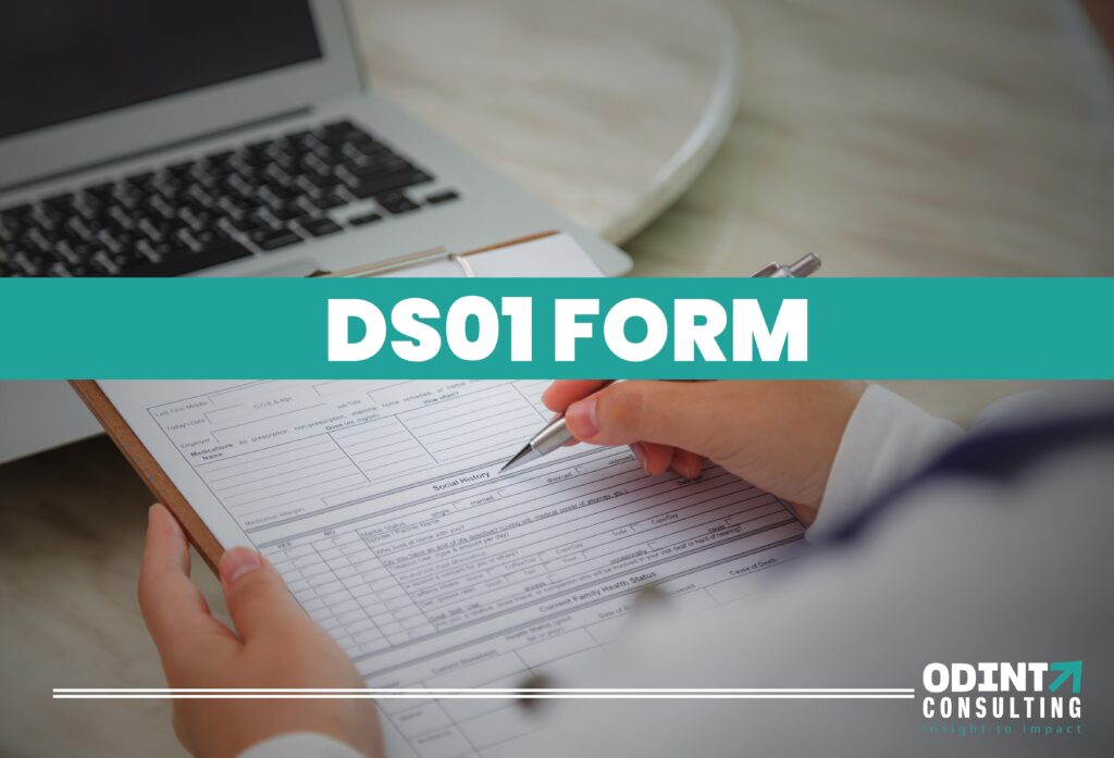 ds01 form to strike off a company in uk