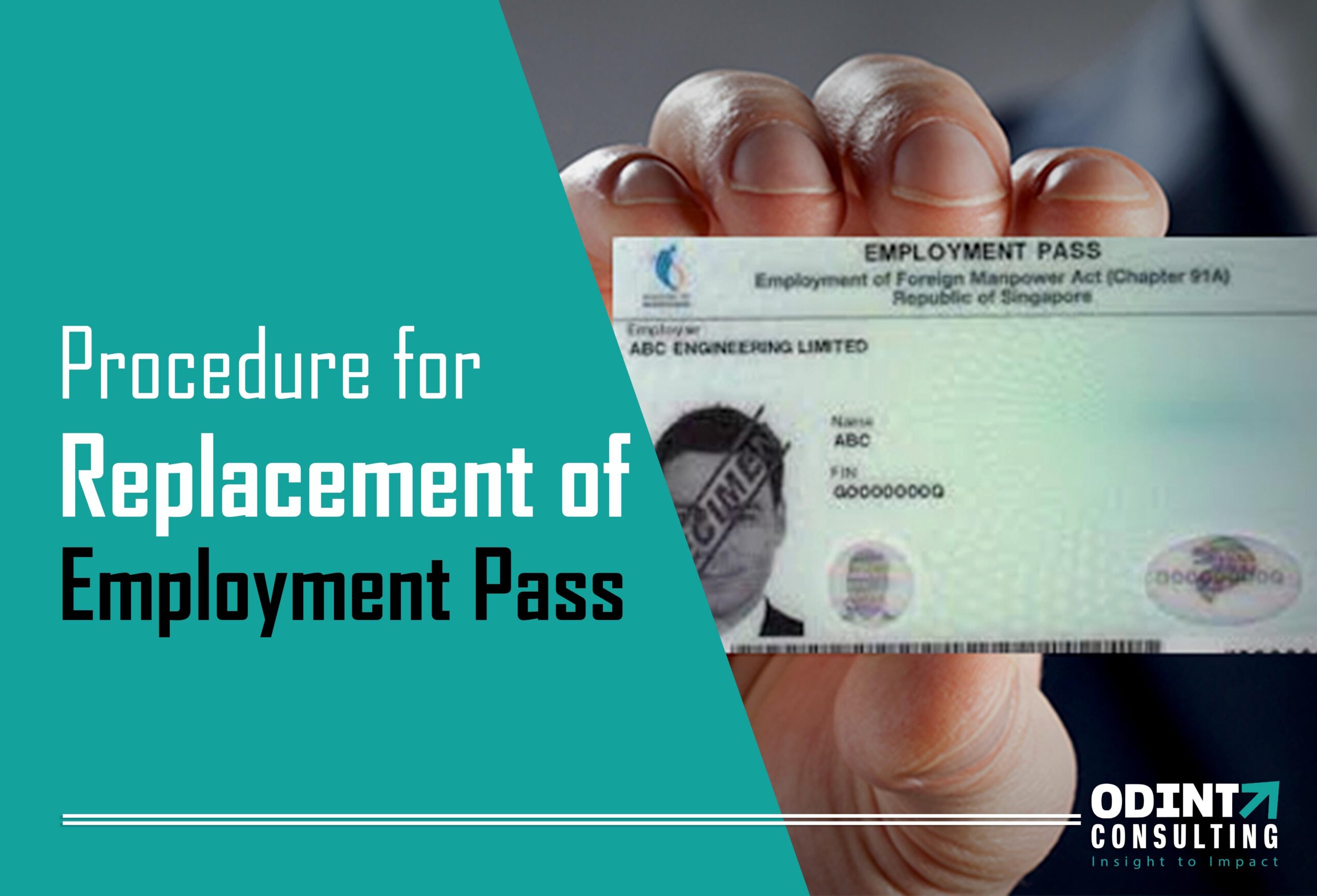 Replacement Of Employment Pass 2022 – Complete Procedure