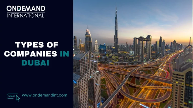 types of companies in dubai