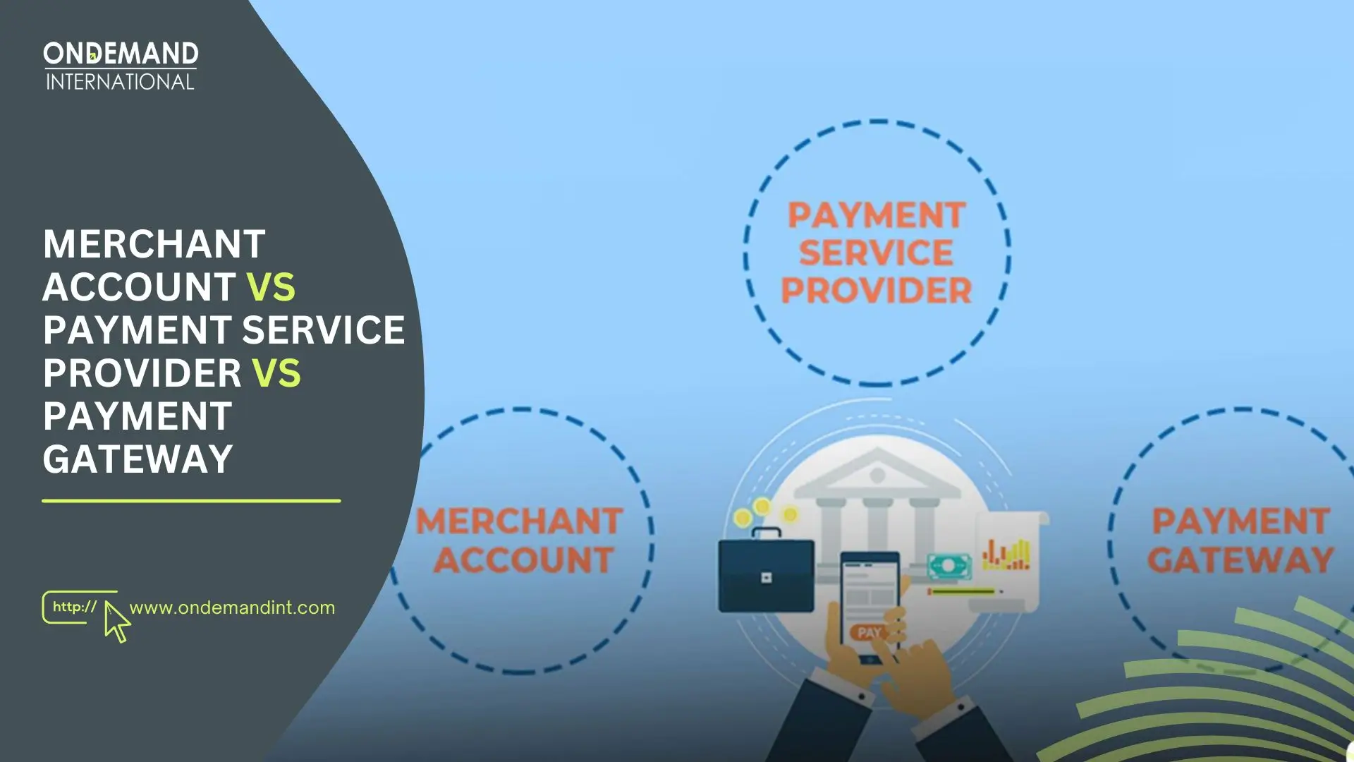 Merchant Account vs Payment Service Provider vs Payment Gateway