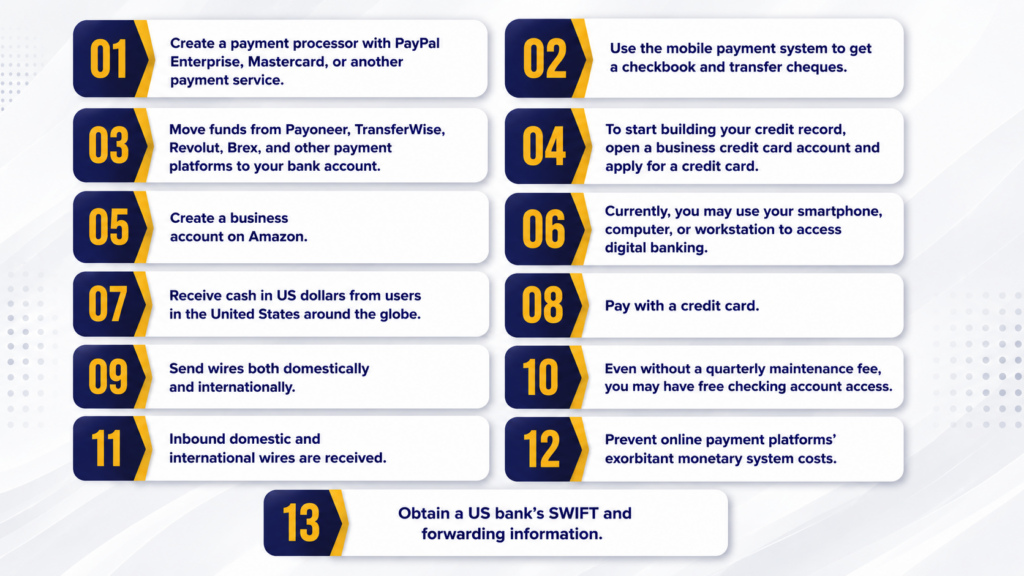 Benefits of USA business bank account