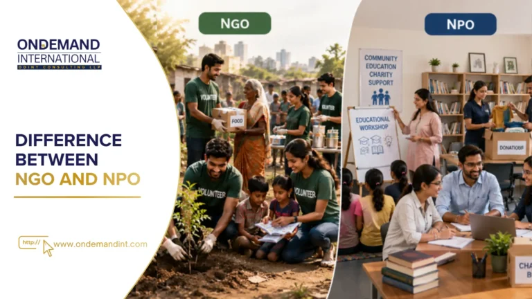 Difference Between NGO and NPO