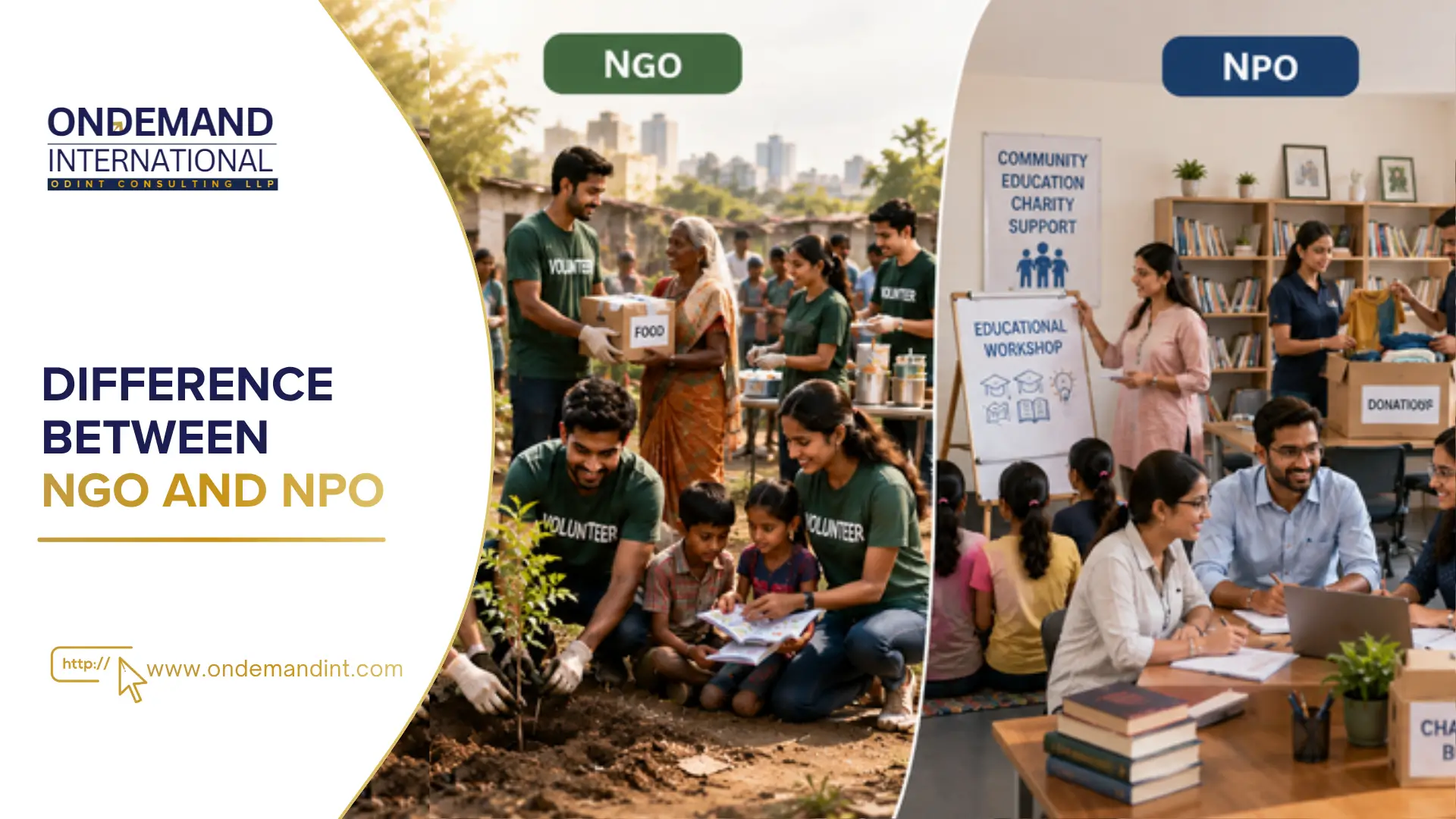 Difference Between NGO and NPO