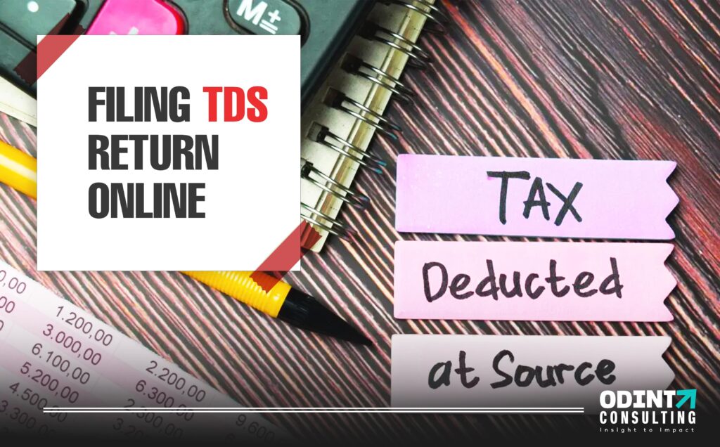 filing tds return online