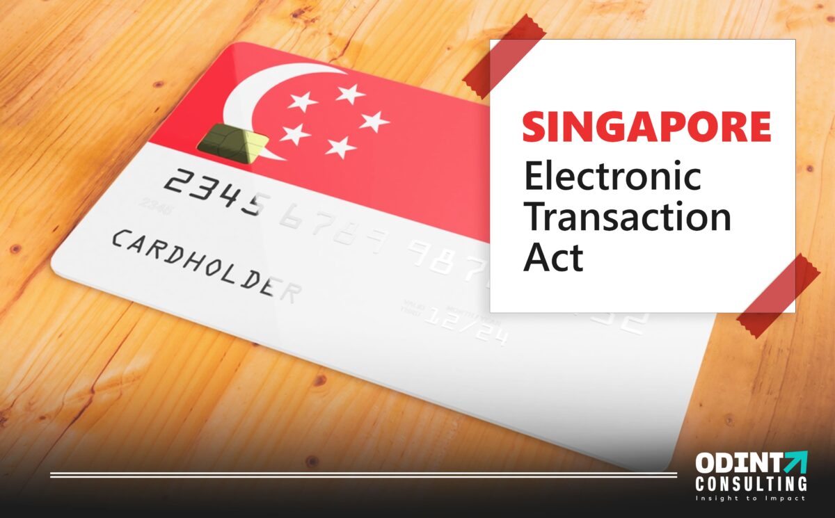 Singapore Electronic Transactions Act Features, Contracts, ESignature