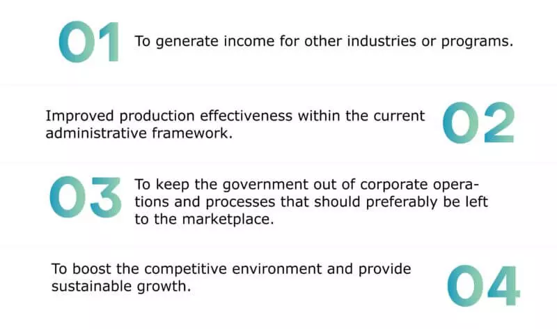 objectives of privatization