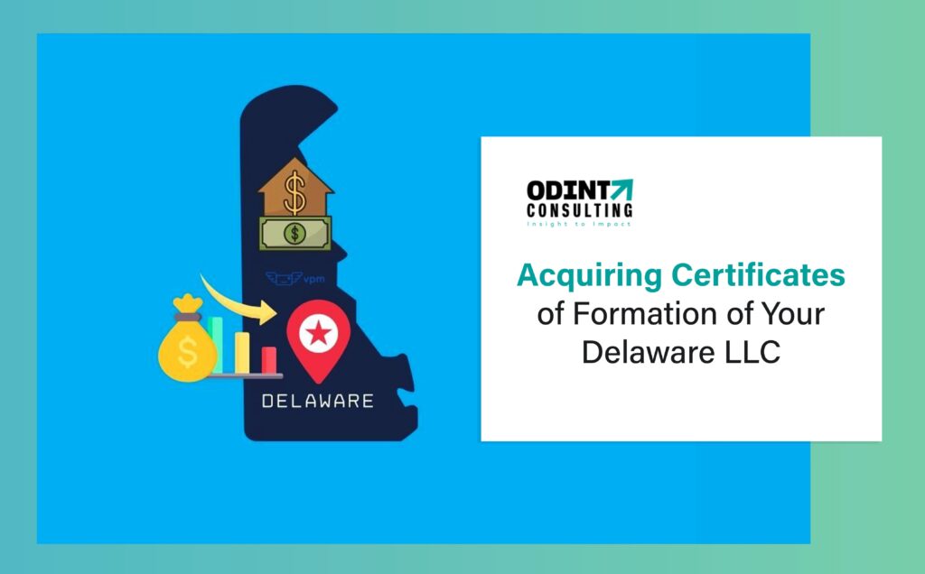 acquiring certificate of formation for your delware llc