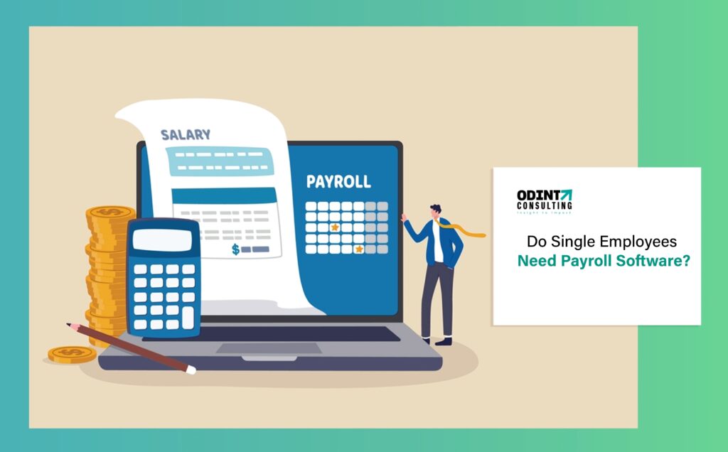 do single employees need payroll software