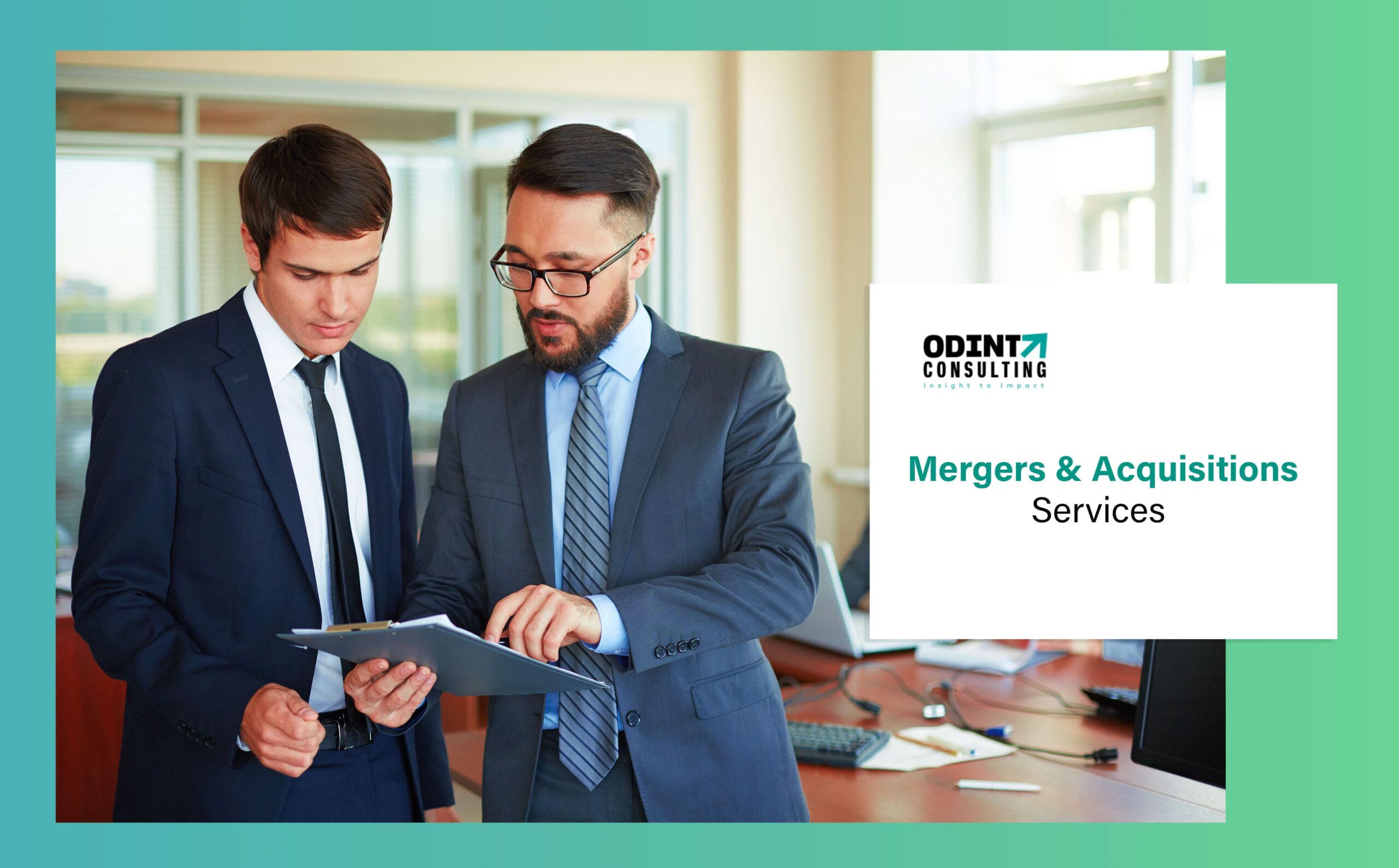 Mergers and Acquisitions Services