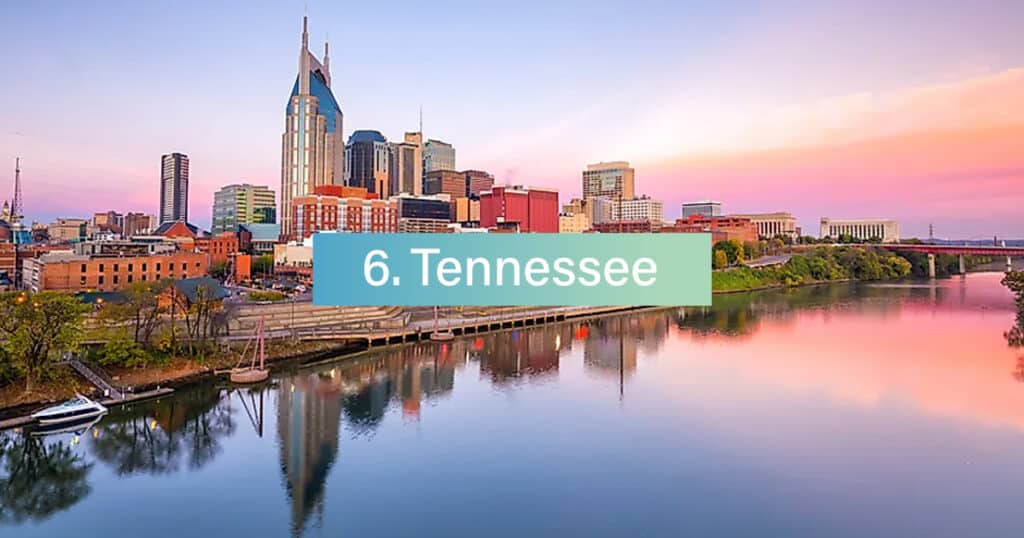 best state for business tennessee