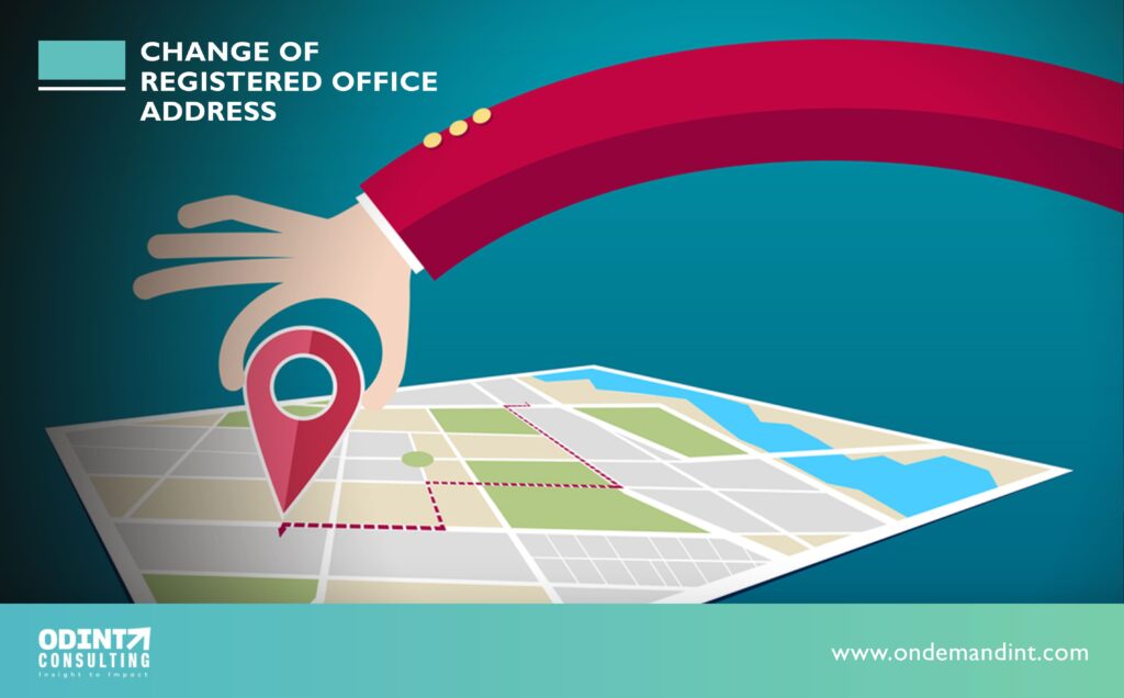 change of registered office address
