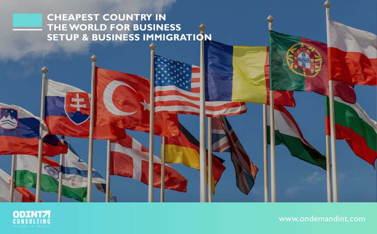 Cheapest Country In The World For Business Setup And Business