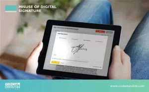misuse of digital signature