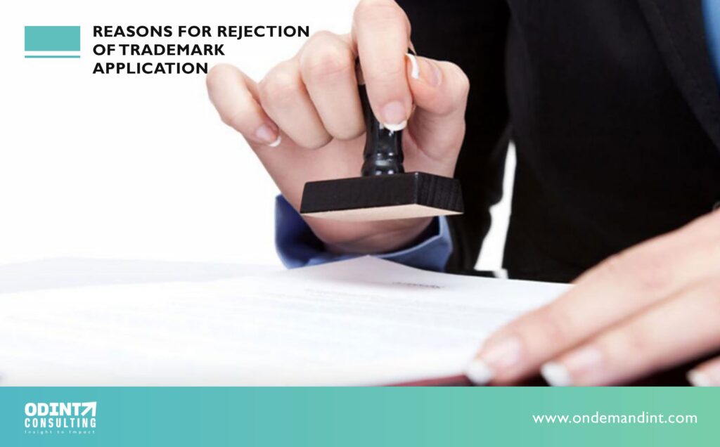 reasons for rejection of trademark application