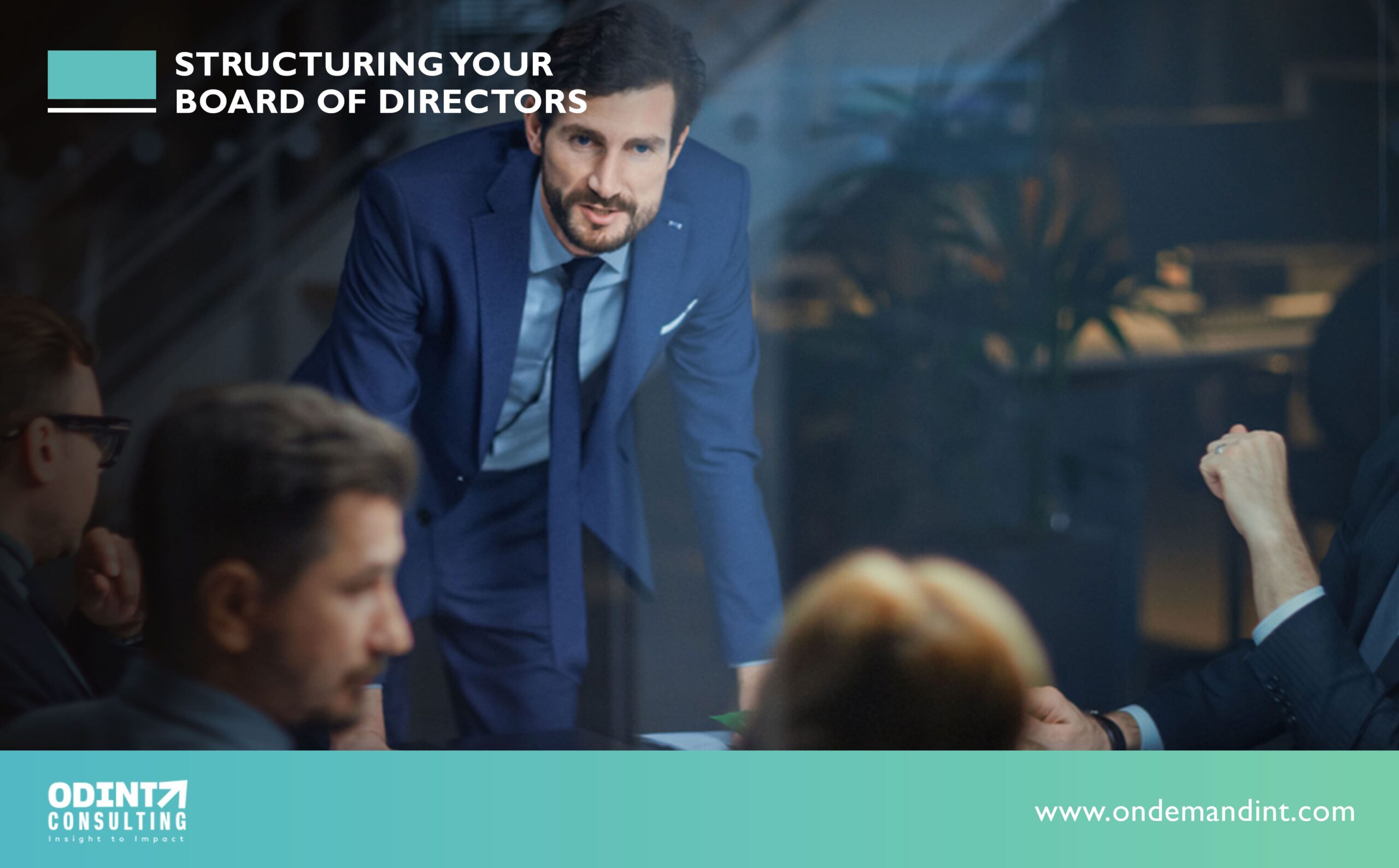 Structuring your Board of Directors: Brief Discussion