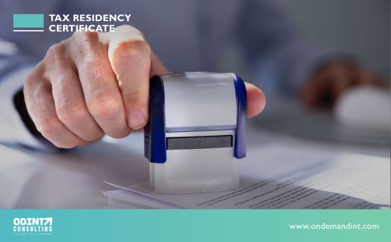 Tax Residency Certificate