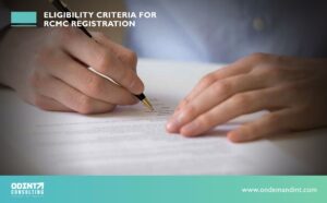eligibility criteria for rcmc registration