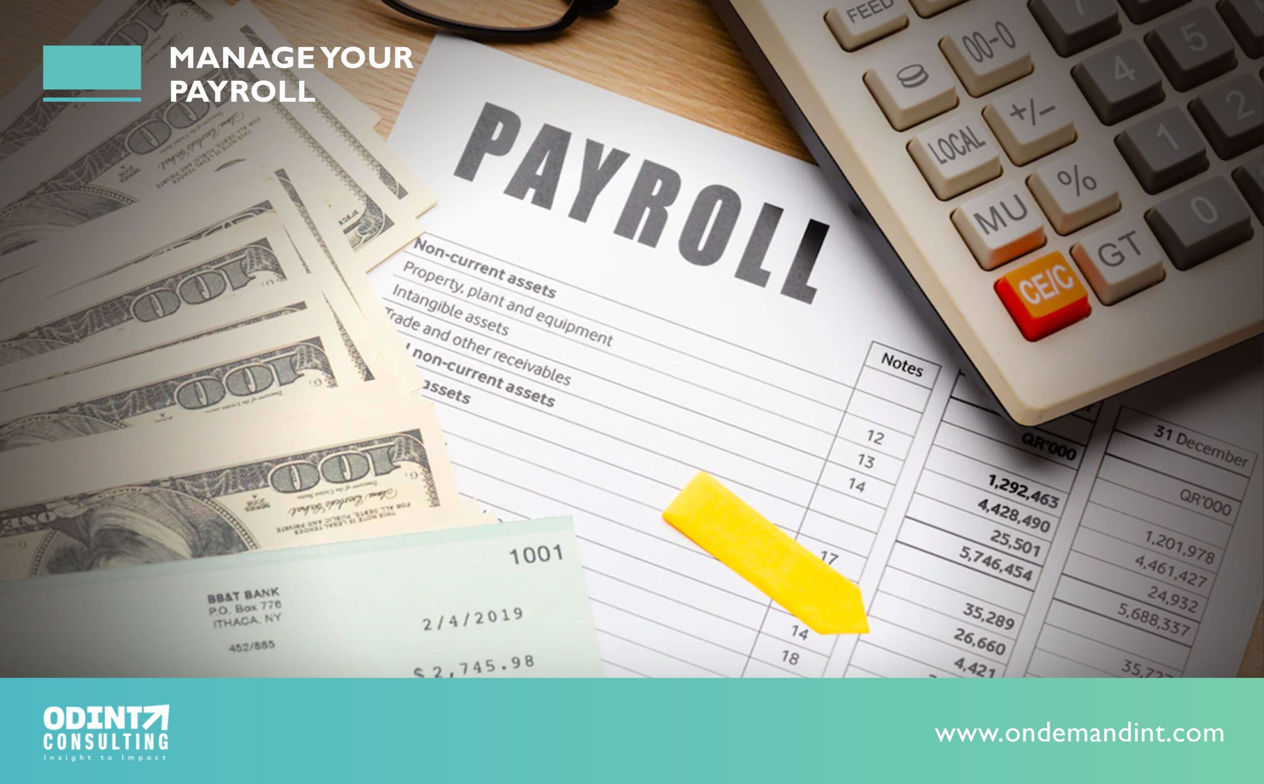 Manage your Payroll: Benefits, Functions & Outsourcing Payroll