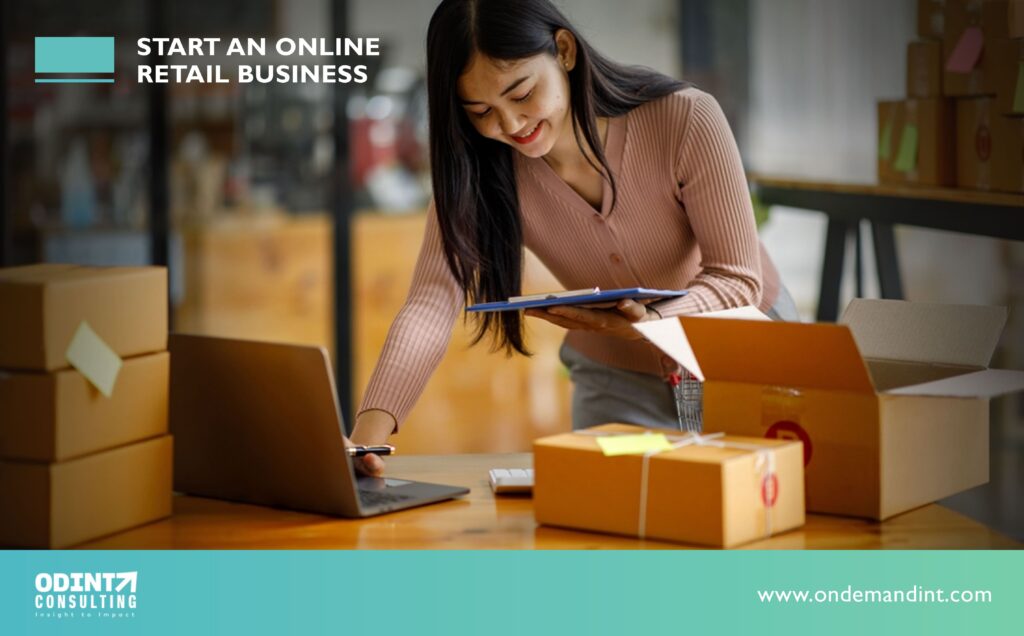 start an online retail business