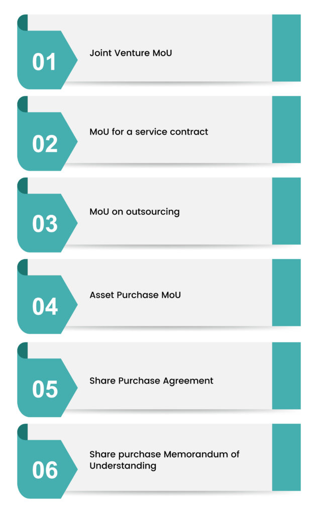 several mou types