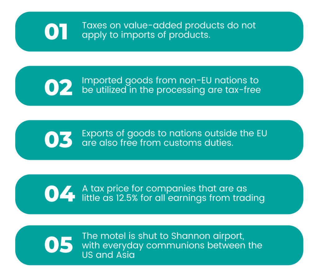 advantages of the shannon free zone in ireland