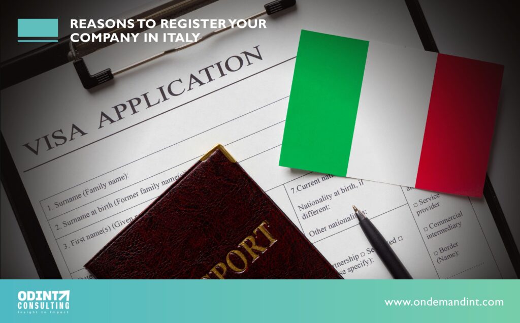 reasons to register your company in Italy