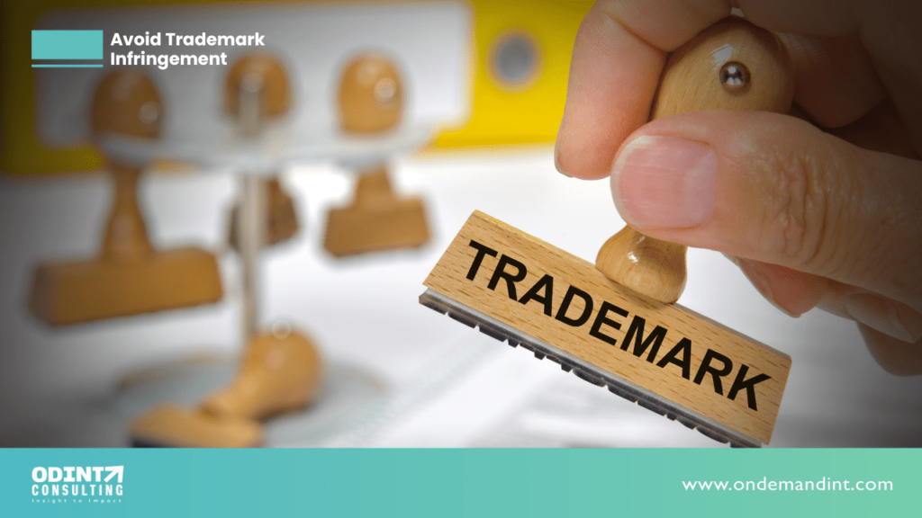 avoid trademark infringement