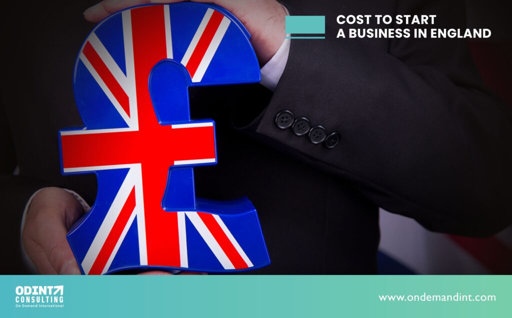 cost to start a business in england