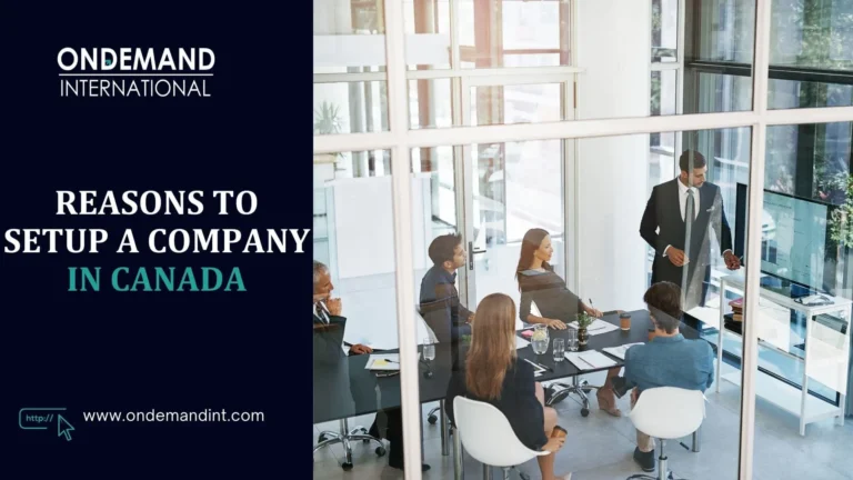 reasons to setup a company in canada