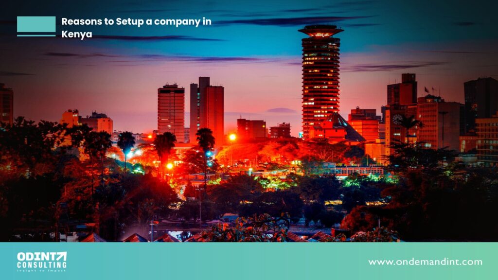 reasons to setup a company in kenya