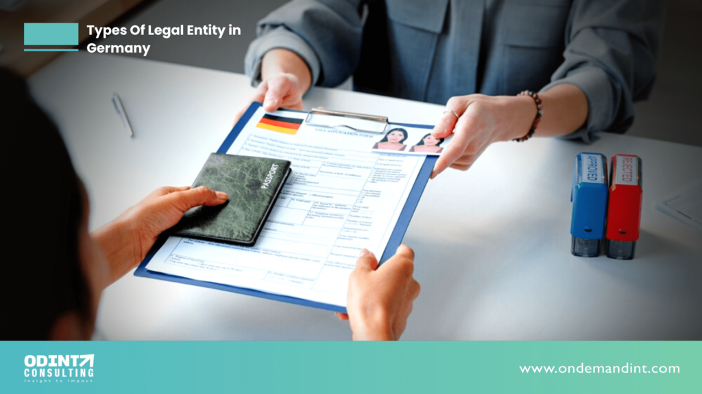 types of legal entity in germany
