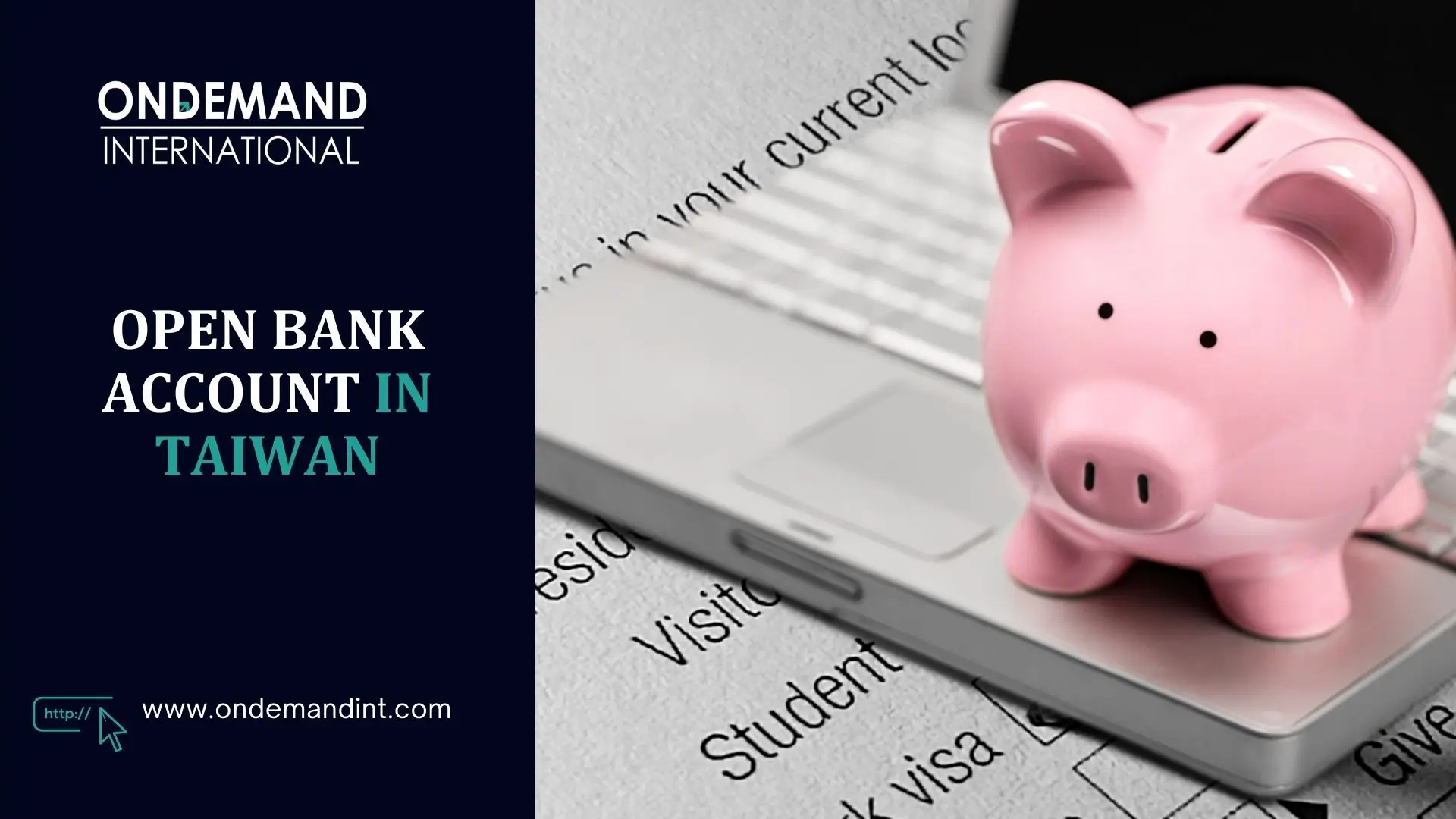 open bank account In taiwan