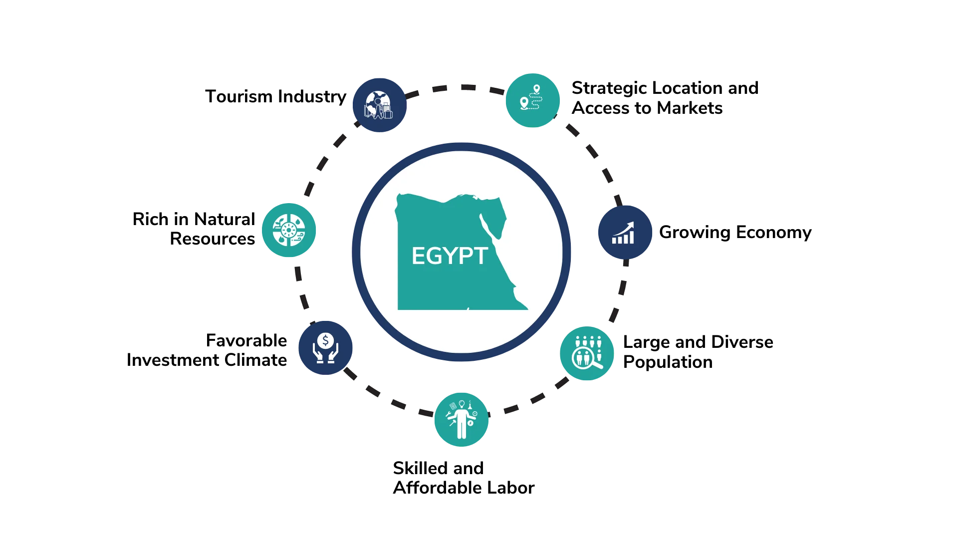 7 reasons for setting up a business in egypt