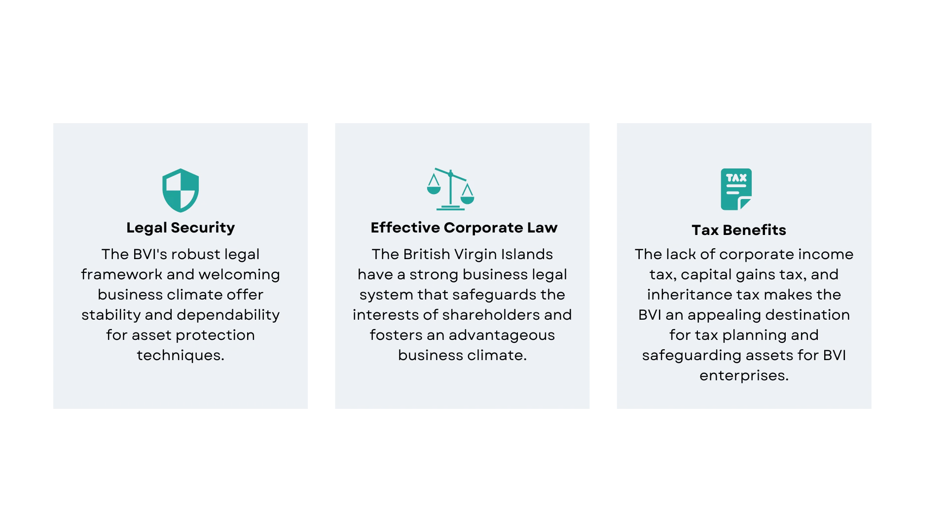 advantages of british virgin islands companies