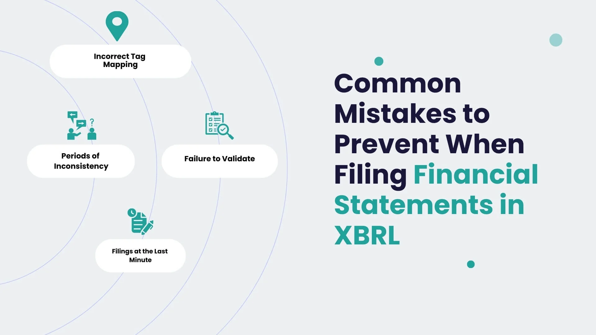 mistakes to prevent when filing statements in xbrl