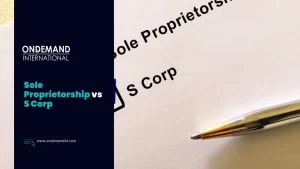 sole proprietorship vs s corp