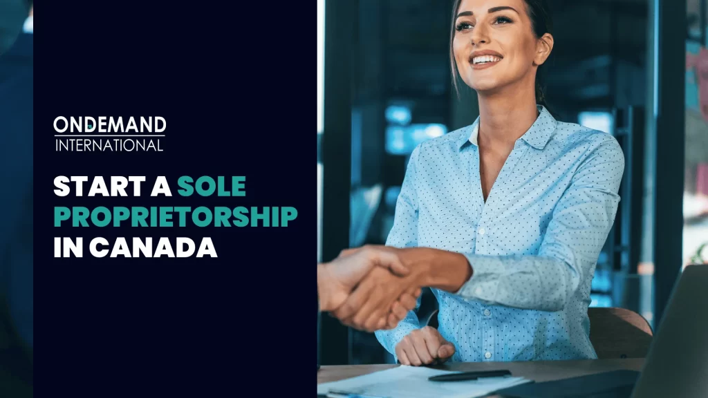 start a sole proprietorship in canada