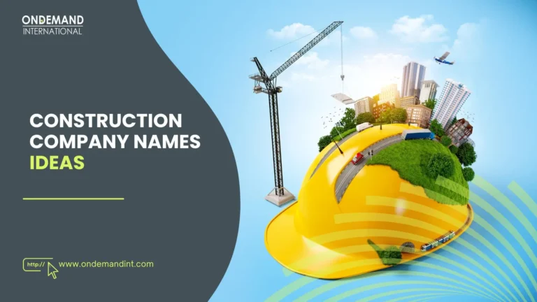 25 Construction Company Names Ideas: Factors to Consider 4 construction company names ideas